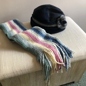 Giuliana winter hat with scarf